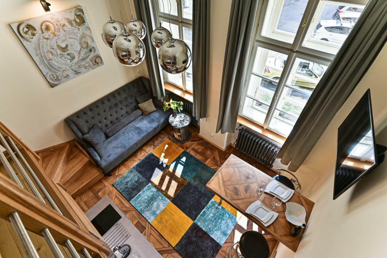 Apartment Nebovidy II - Air Conditioning - Historic City Center Praga Exterior foto